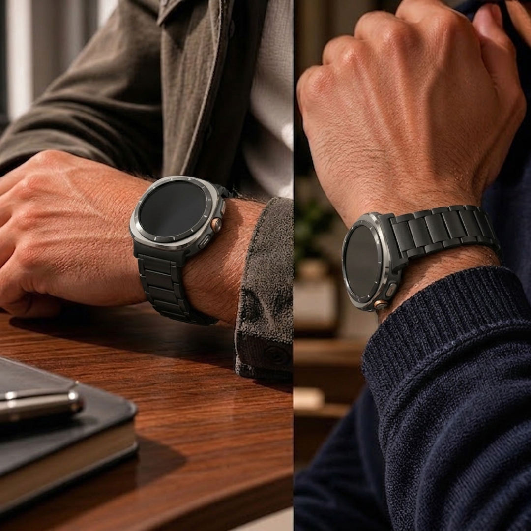 Titanium Band T01 for Samsung Galaxy Watch Ultra - Watch Band