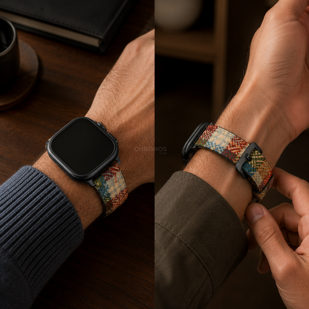 Tweed Apple Watch Strap - Watch Band