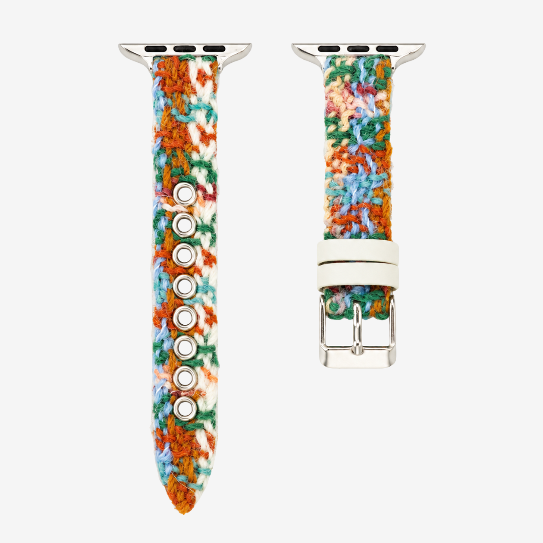 Tweed Apple Watch Strap - Painting / 42mm/41mm/40mm - Watch Band