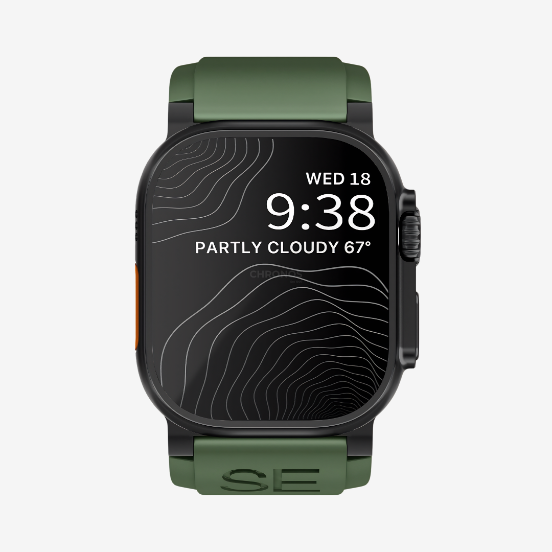 Ultra-Wide Sports Band For Apple Watch Ultra - Watch Band