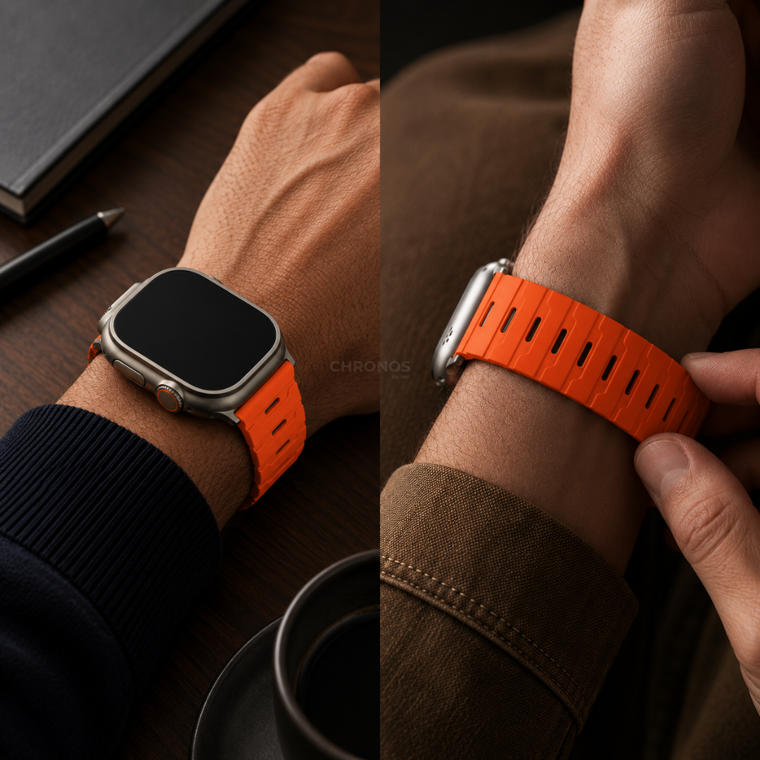 Ventilated Magnetic Band For Apple Watch - Watch Band