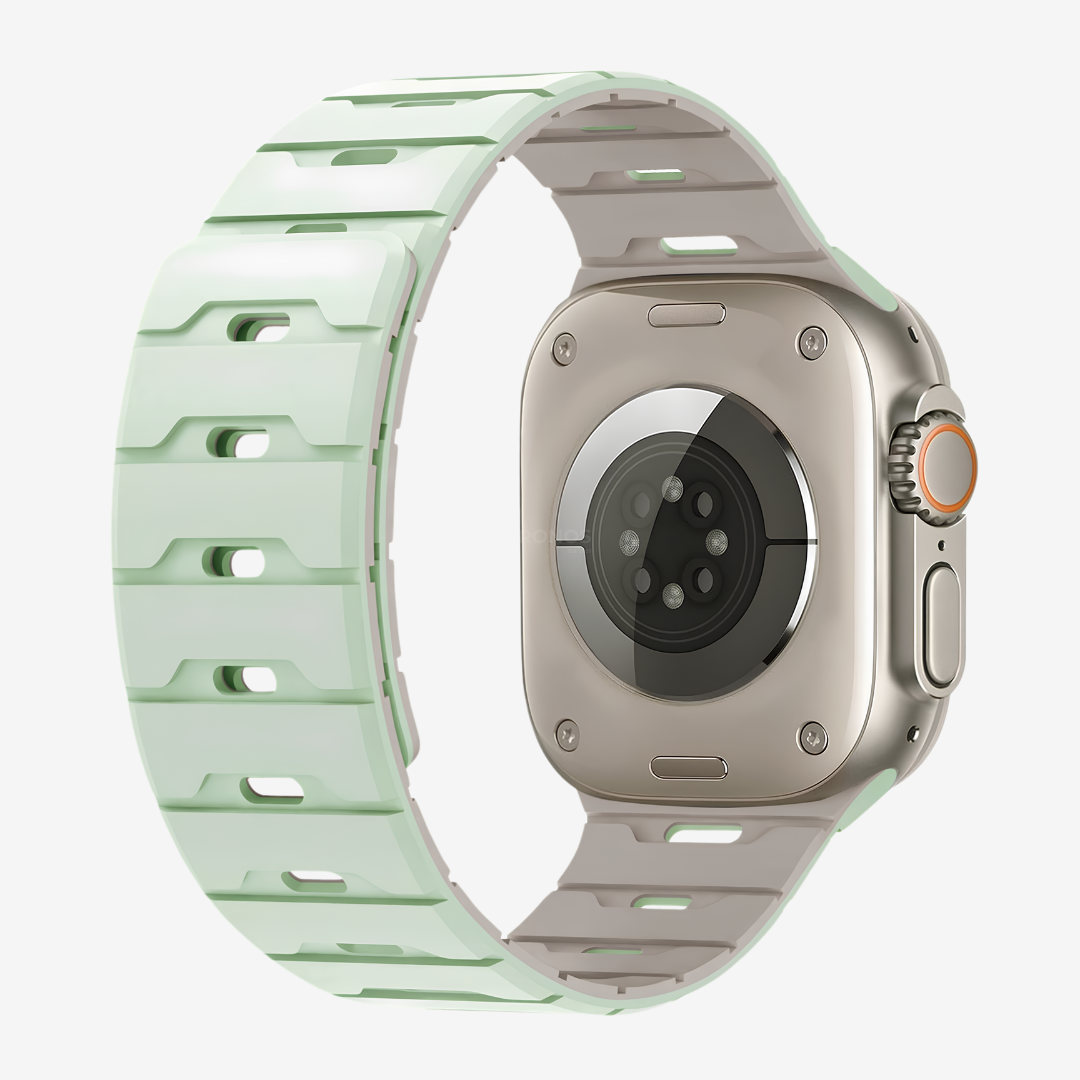 Ventilated Magnetic Band For Apple Watch - Pale Mint / 42mm/41mm/40mm - Watch Band