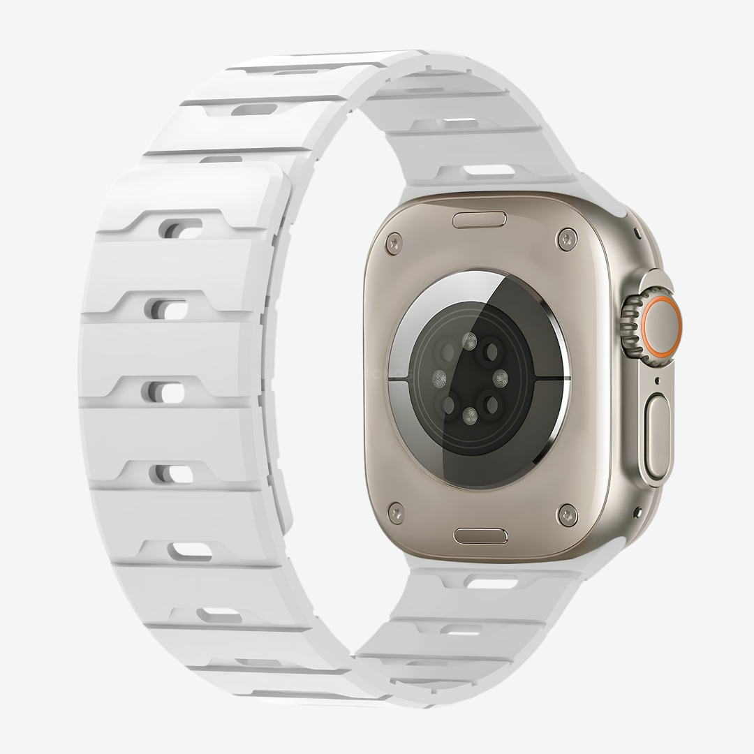 Ventilated Magnetic Band For Apple Watch - White / 42mm/41mm/40mm - Watch Band
