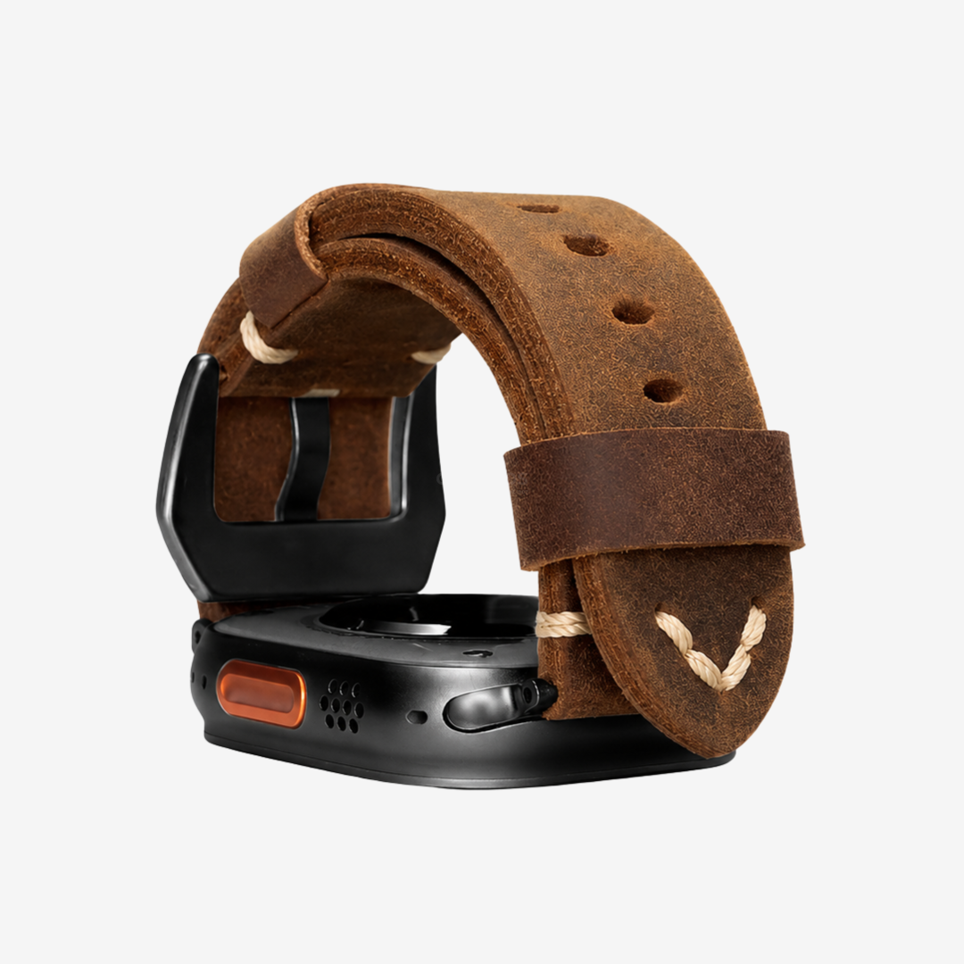 Vintage Leather Band For Apple Watch - Watch Band