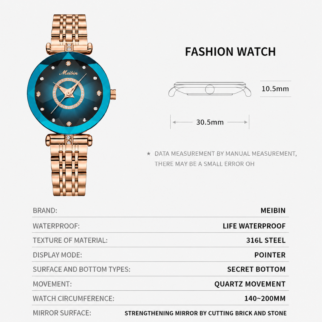 Watch – Amelia – 32mm - Blue - Watch