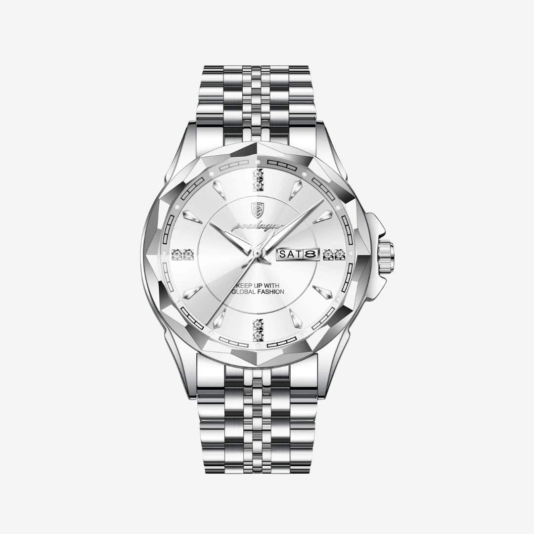 Watch – Aosta – 42mm - Silver White - Watch