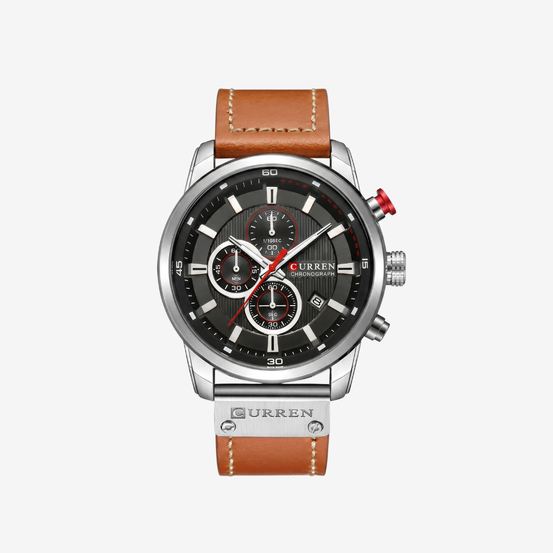 Watch – Bari – 47mm - Silver / Black - Watch