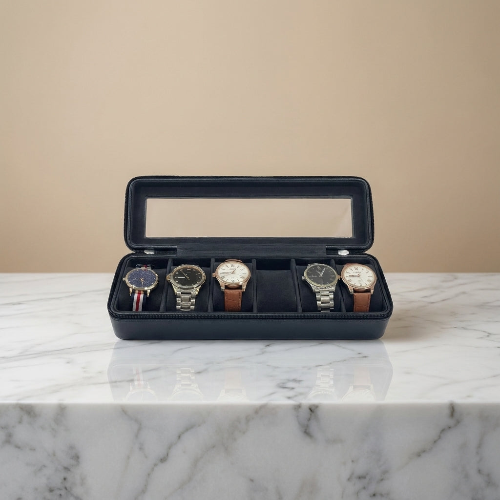 Watch Box – Admiral 6 Slots - Watch Box