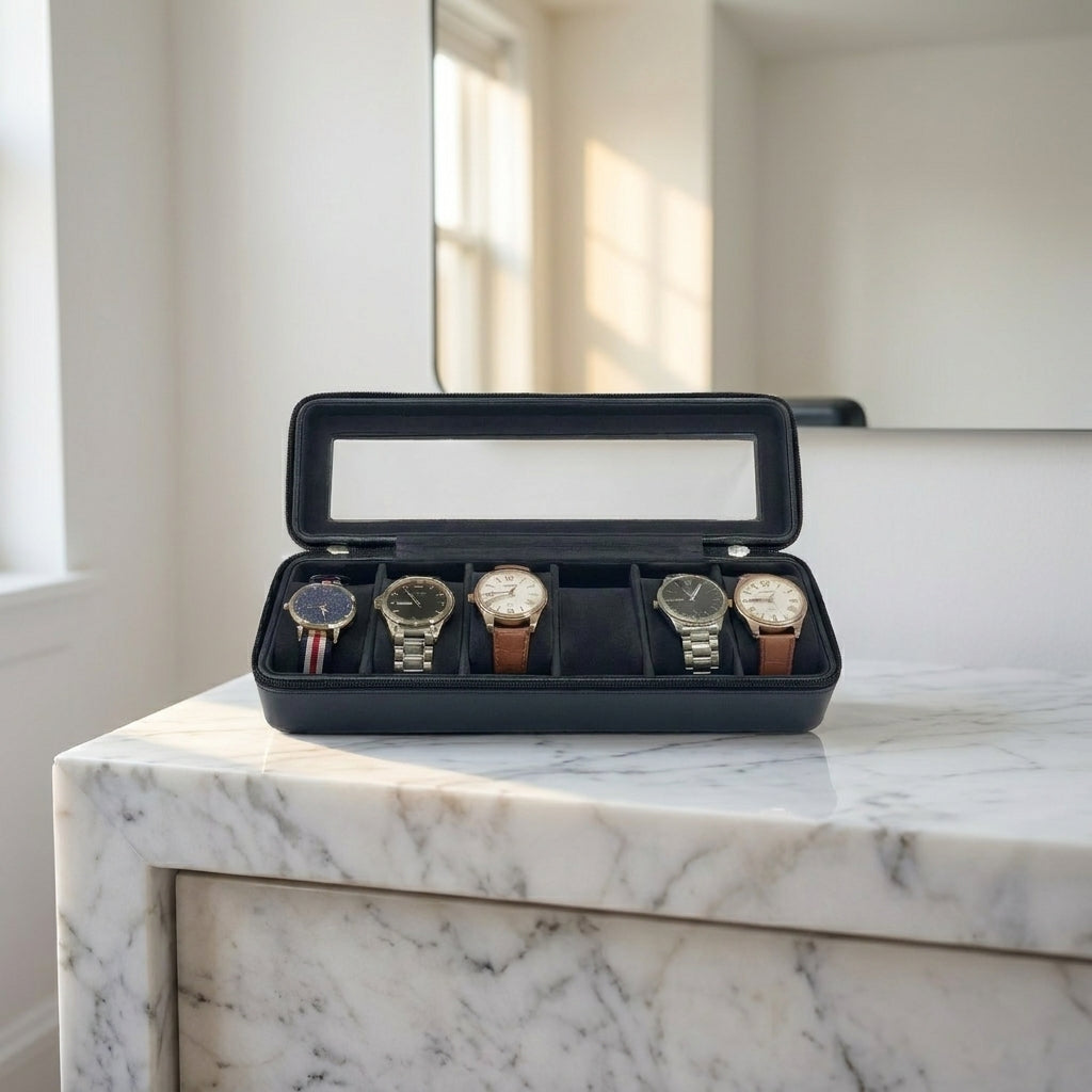 Watch Box – Admiral 6 Slots - Watch Box