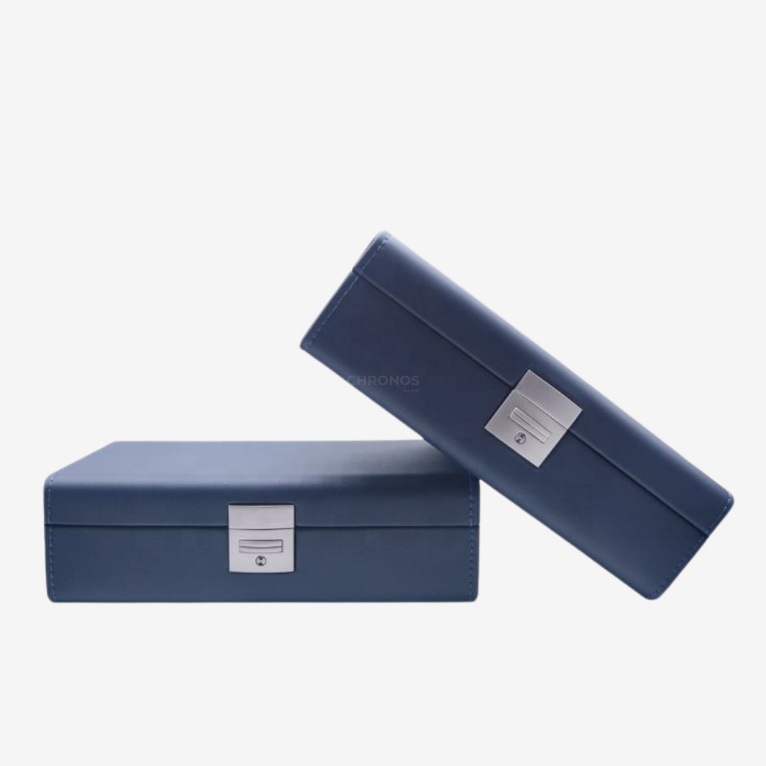 Watch Box – Atlantic Blue 4 Slots - Watch Box