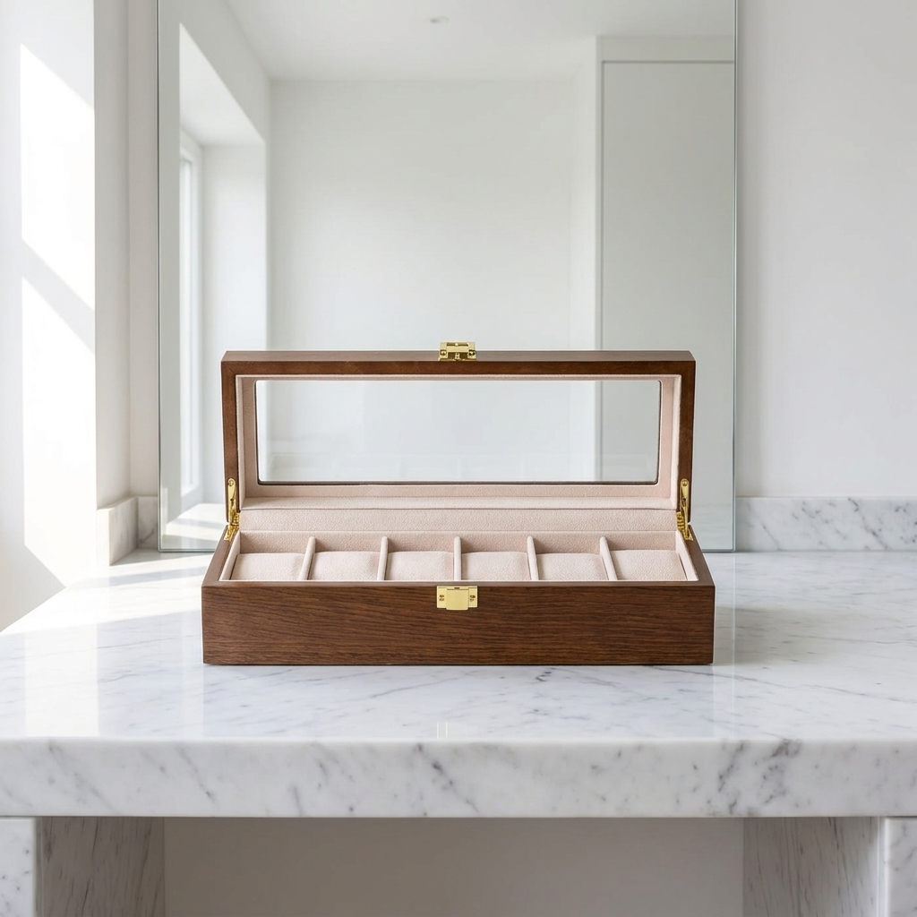 Watch Box – Classic Wood 10 Slots - Watch Box