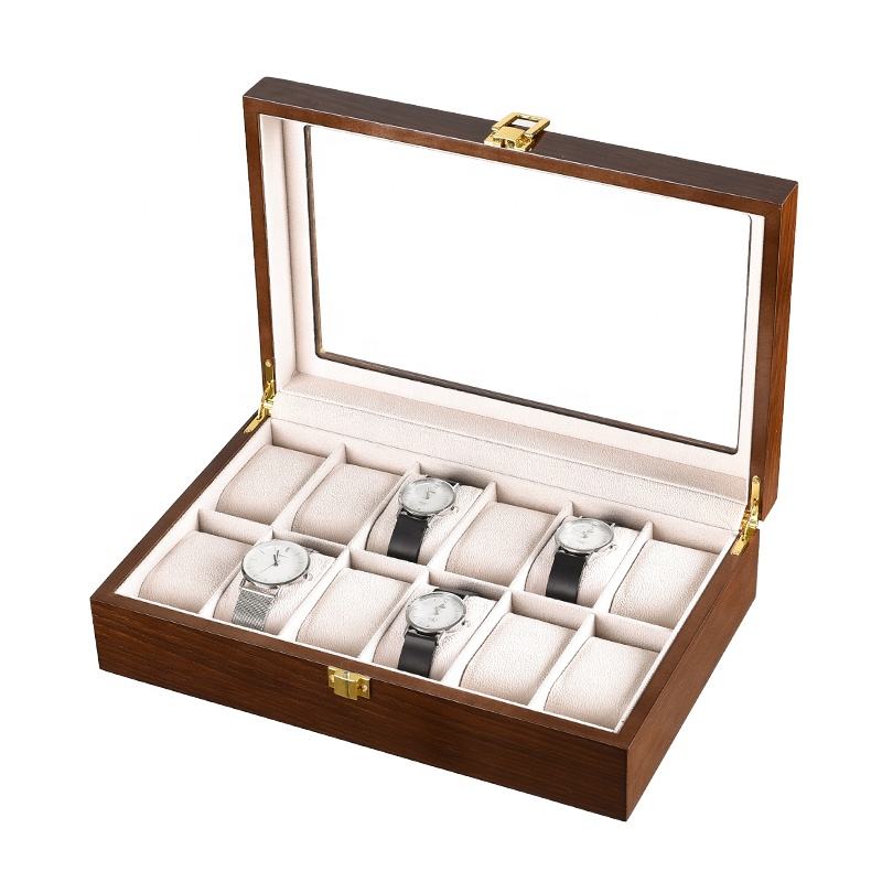 Watch Box – Classic Wood 10 Slots - Watch Box