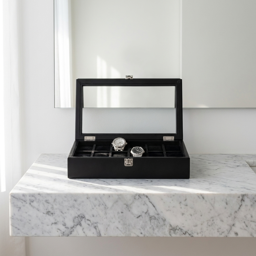 Watch Box – Coal Envoy 12 Slots - Watch Box