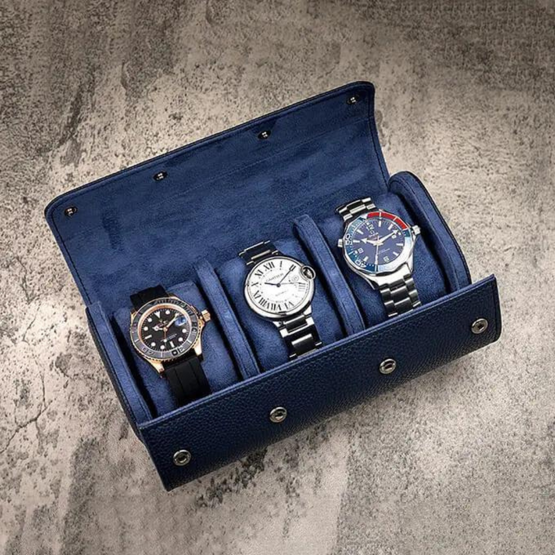 Watch Box - Cobalt Case 2 slots - Watch Box