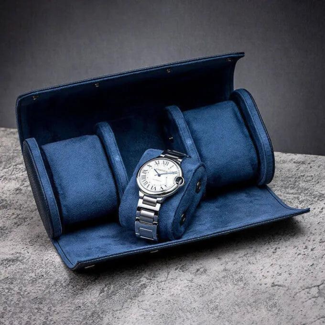 Watch Box - Cobalt Case 2 slots - Watch Box
