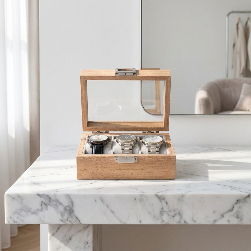 Watch Box – Cypress Ridge 3 Slots - Watch Box
