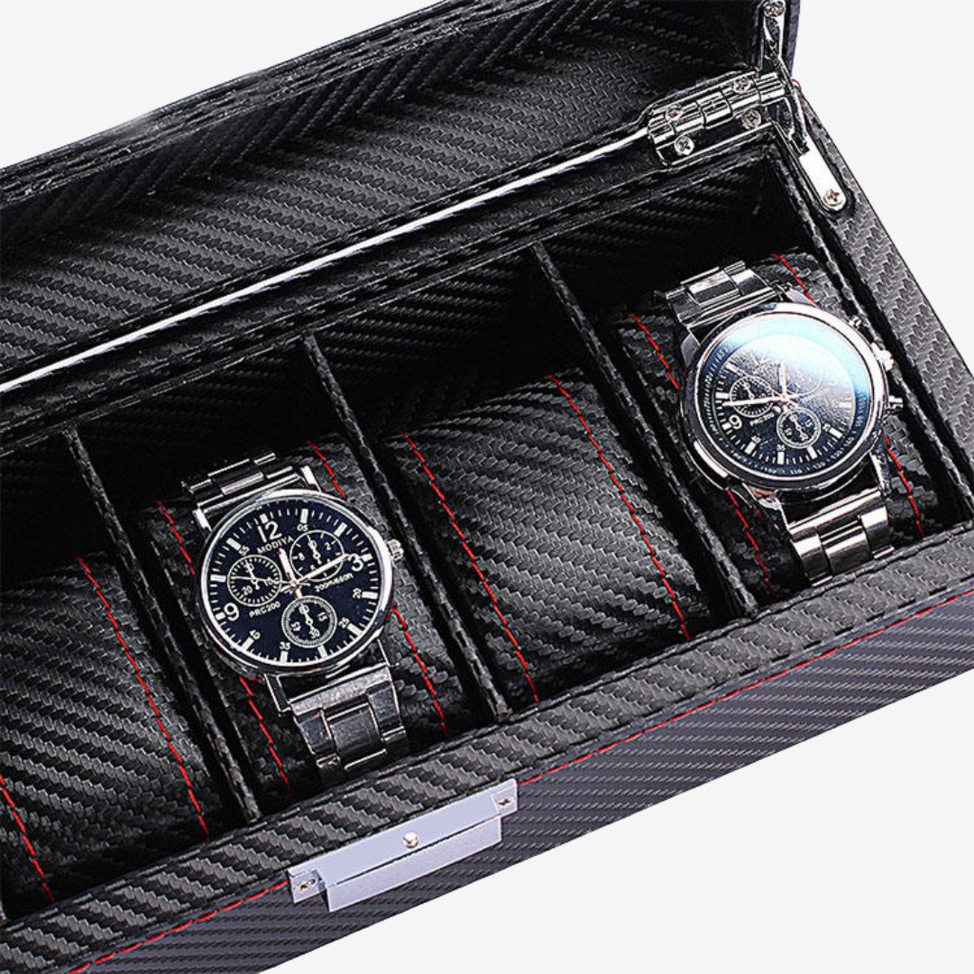 Watch Box – Deep Onyx 6 Slots - Watch Box