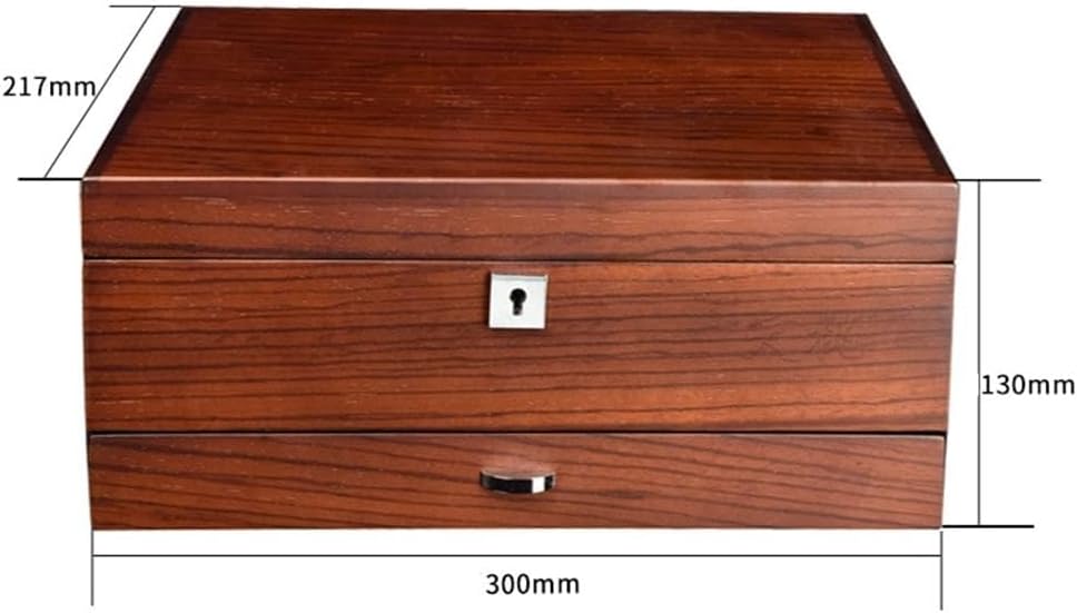 Boîte à montres - Tiroir en bois haut de gamme 10 emplacements - Boîte à montres