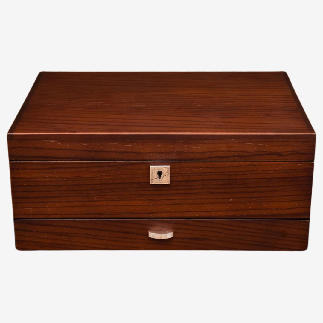 Boîte à montres - Tiroir en bois 10 emplacements