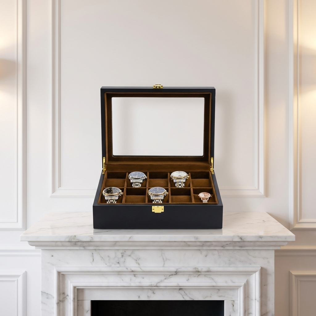 Watch Box – Envoy 10 Slots - Watch Box