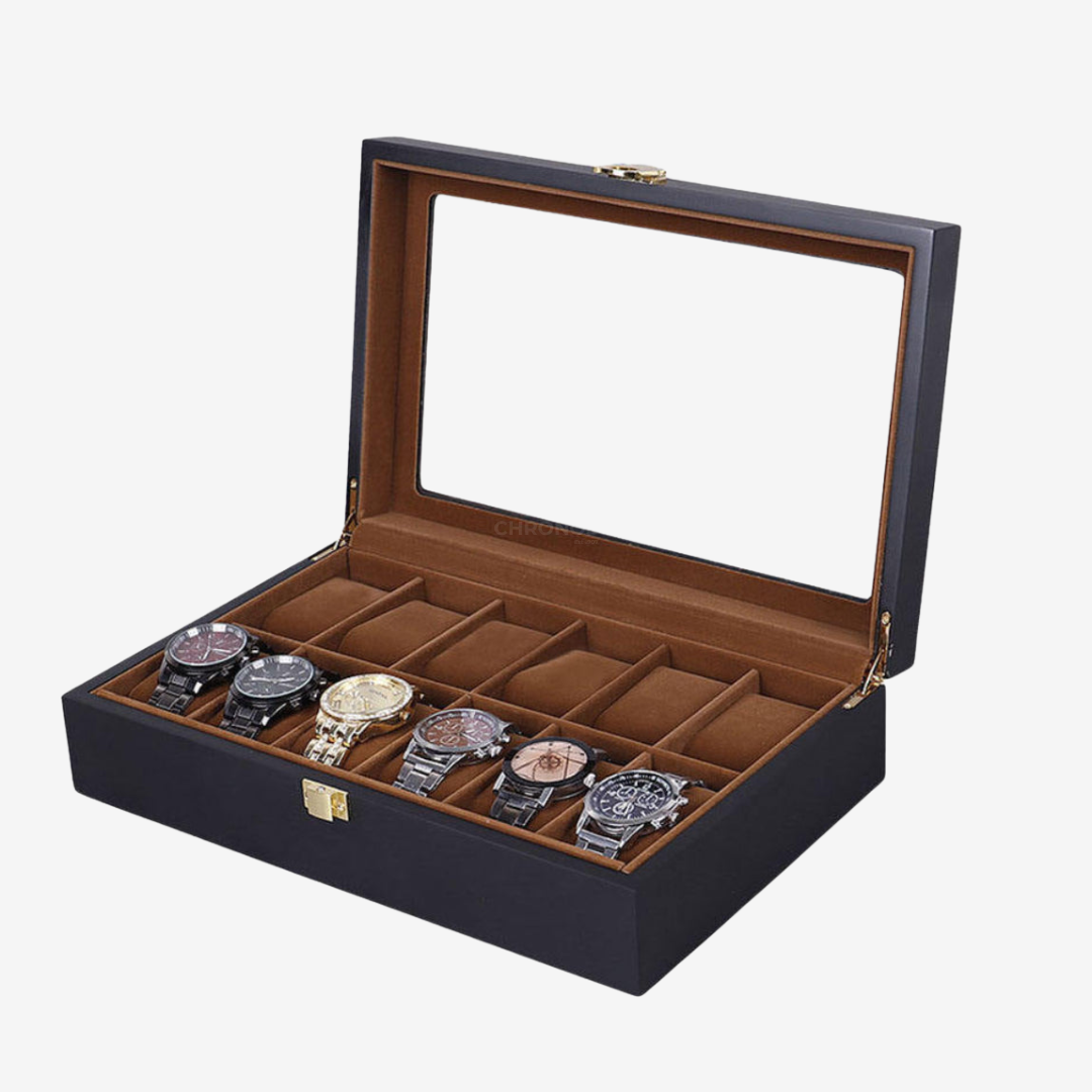 Watch Box – Envoy 12 Slots - Watch Box