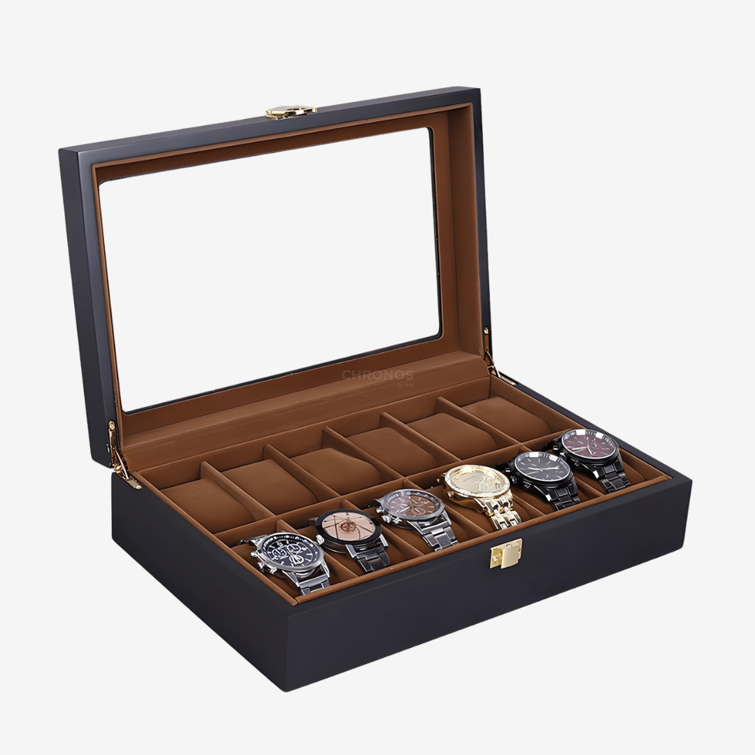 Watch Box – Envoy 12 Slots - Watch Box