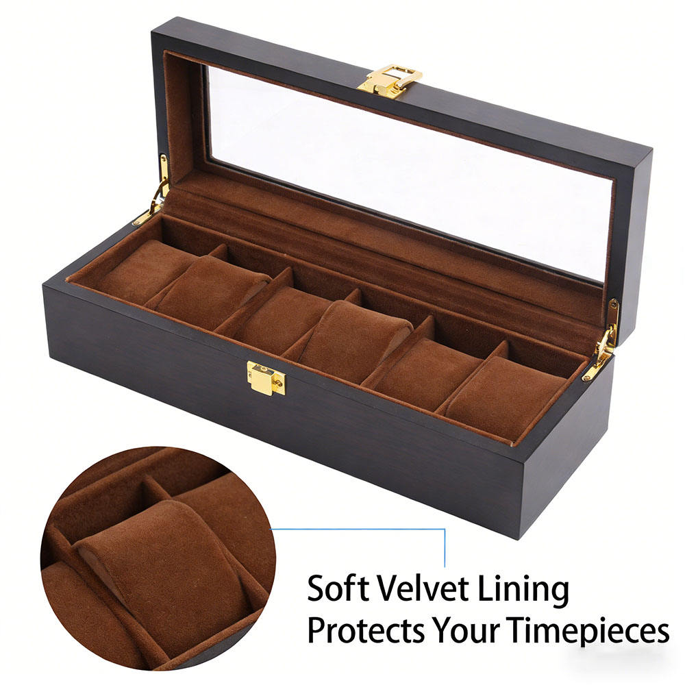 Watch Box – Envoy 6 Slots - Watch Box