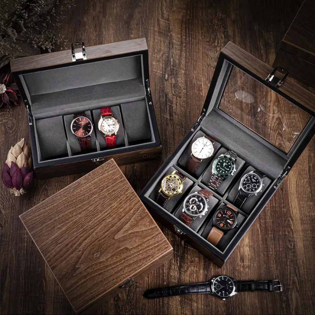 Watch Box - Grand Oak - 10 slots - Watch Box