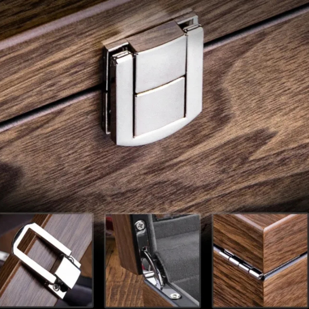 Boîte à montres - Grand Oak - 10 emplacements - Boîte à montres