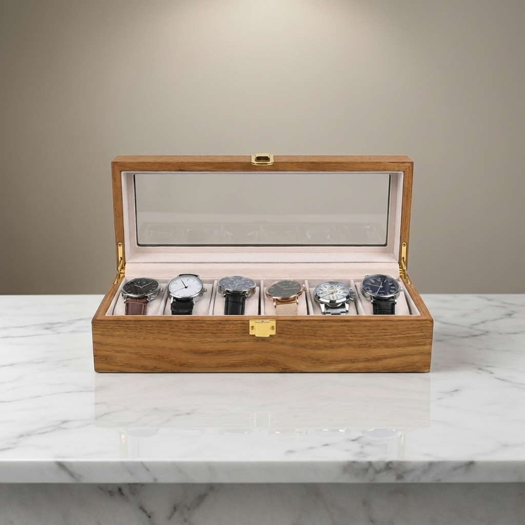 Watch Box – Heritage Sexto Box 6 Slots - Watch Box