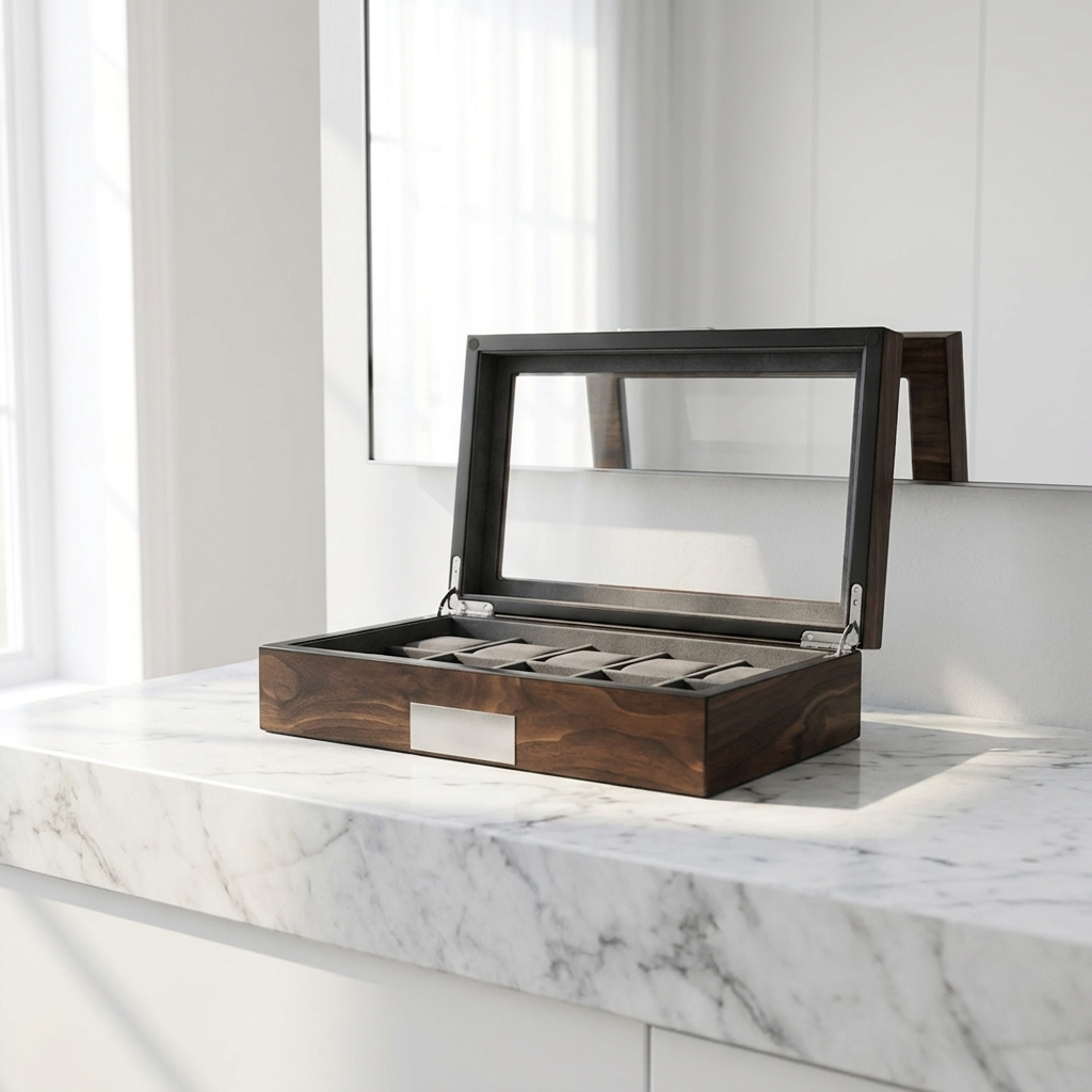 Watch Box – Heritage Wood 8 Slots - Watch Box