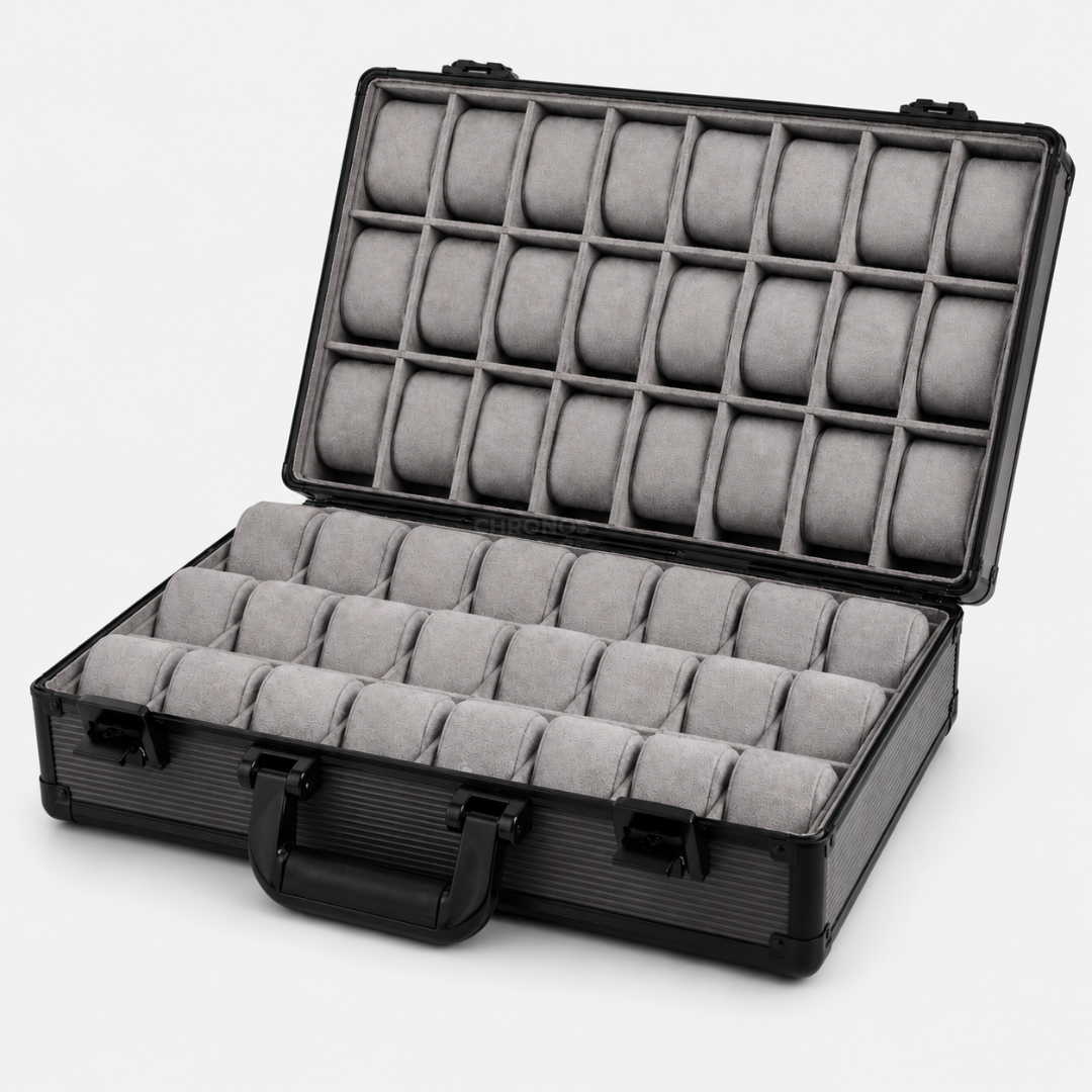 Watch Box – Imperium 66 Slots - Grey - Watch Box
