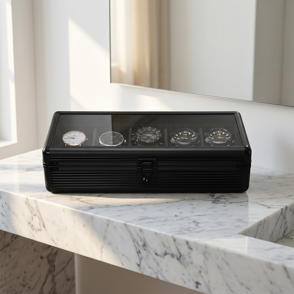 Watch Box – Imperium Aluminum 5 Slots - Watch Box