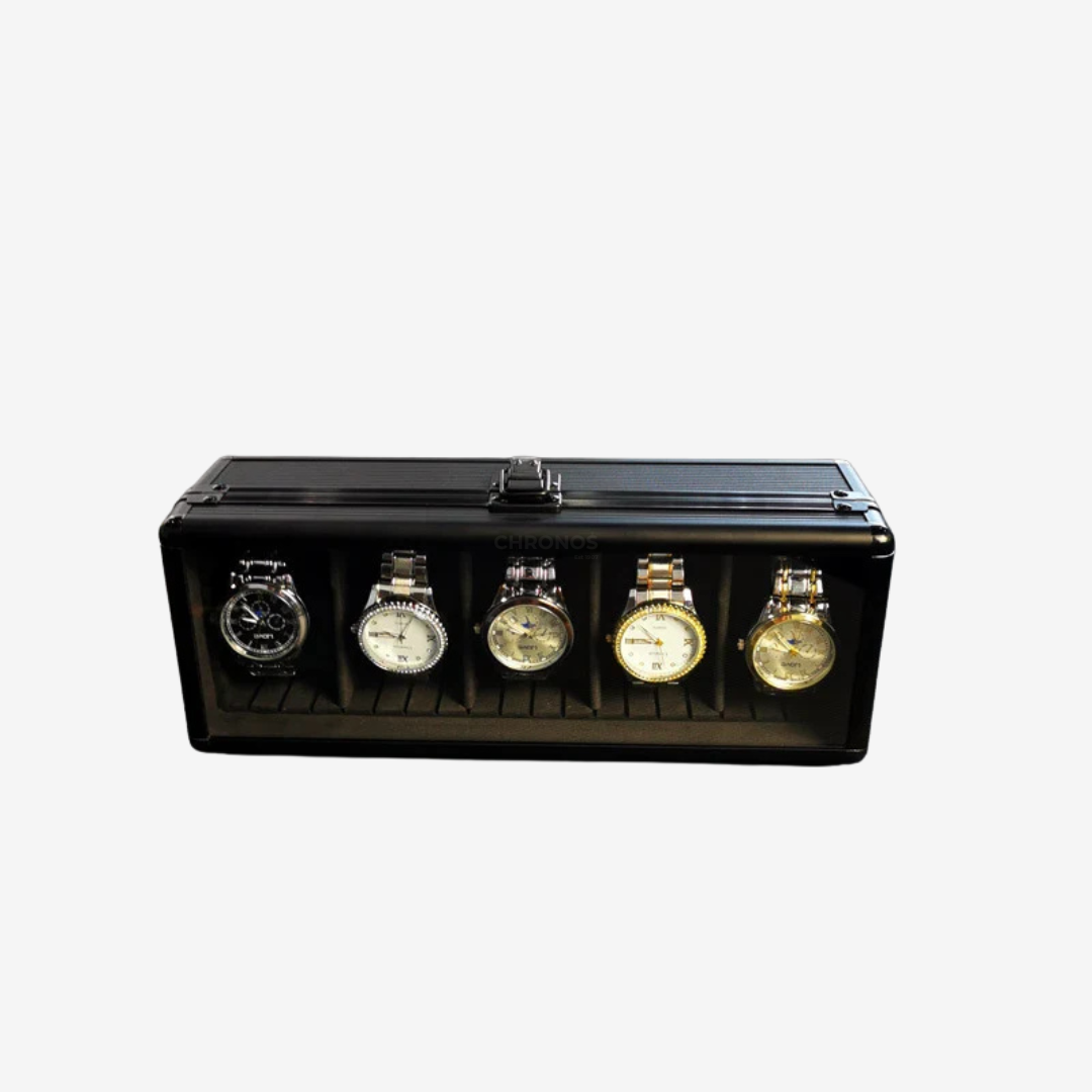 Watch Box - Aluminum - 5 slots