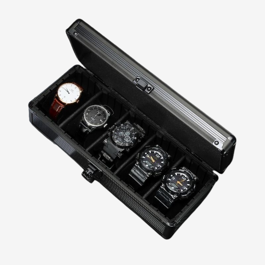 Watch Box – Imperium Aluminum 5 Slots - Watch Box