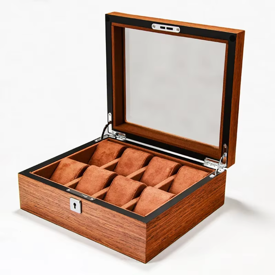 Watch Box - Oak Wood - 8 slots - Watch Box