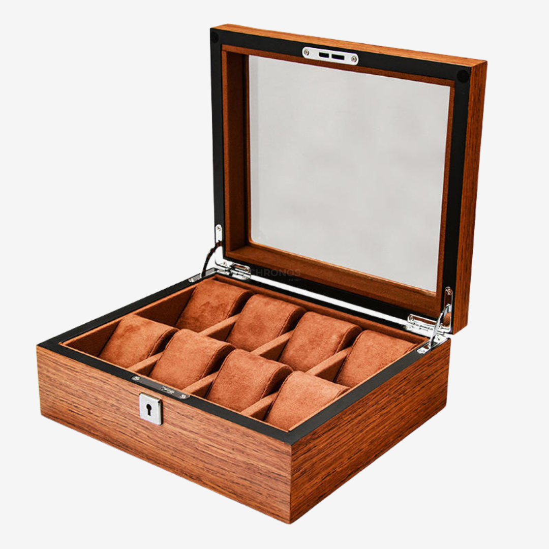 Watch Box – Imperium Oak Wood 8 Slots - Watch Box