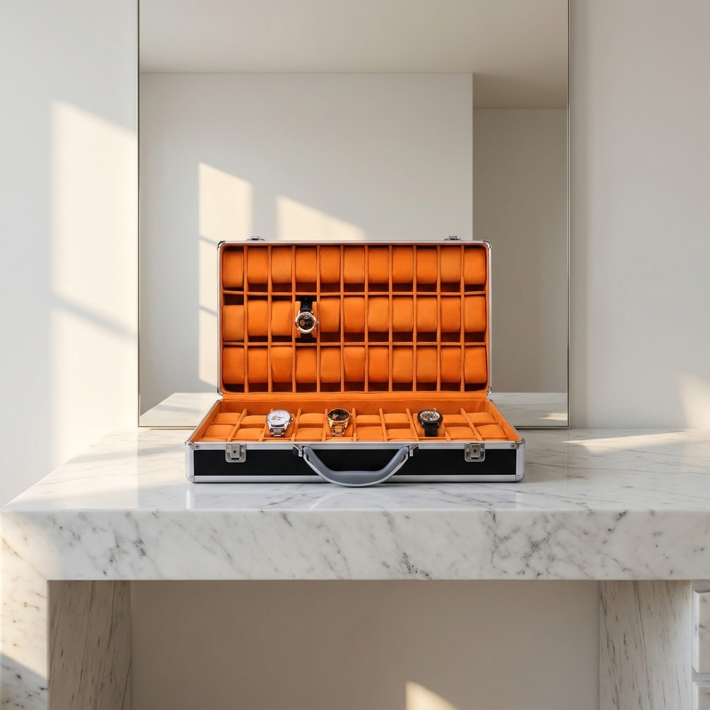 Watch Box – Imperium Orange 66 Slots - Watch Box