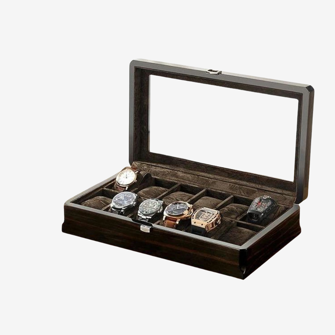 Watch Box - Wood Black - Watch Box