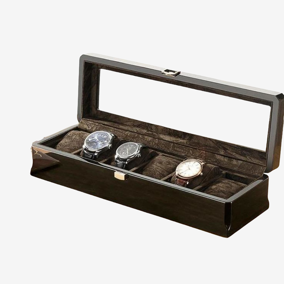 Watch Box - Wood Black - Watch Box