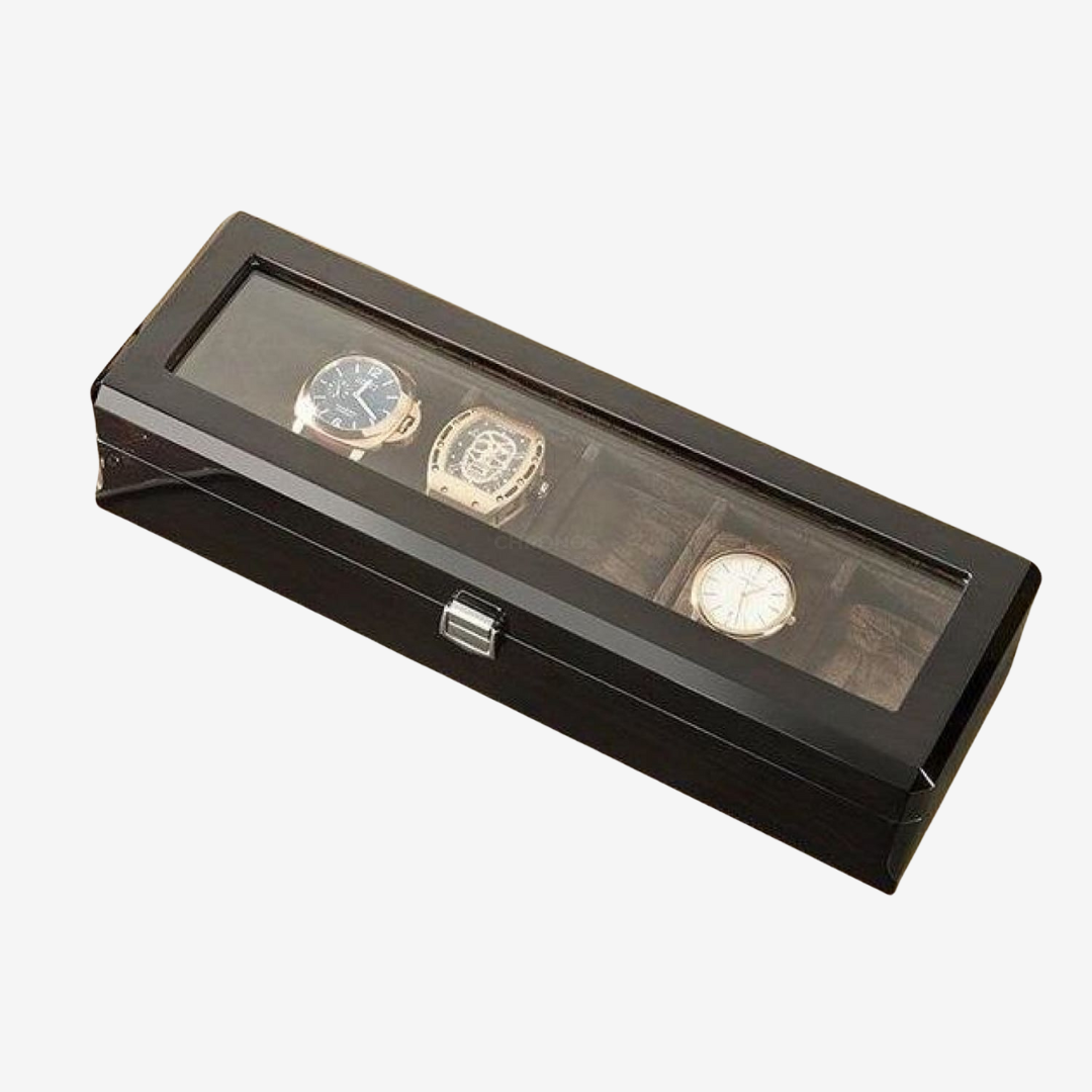 Watch Box - Wood Black - Watch Box