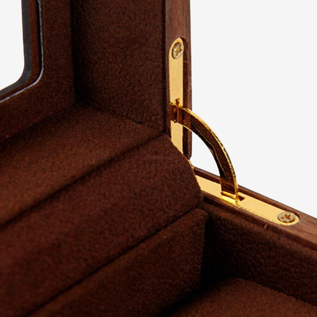 Watch Box - Large Walnut Model - 12 slots - Watch Box