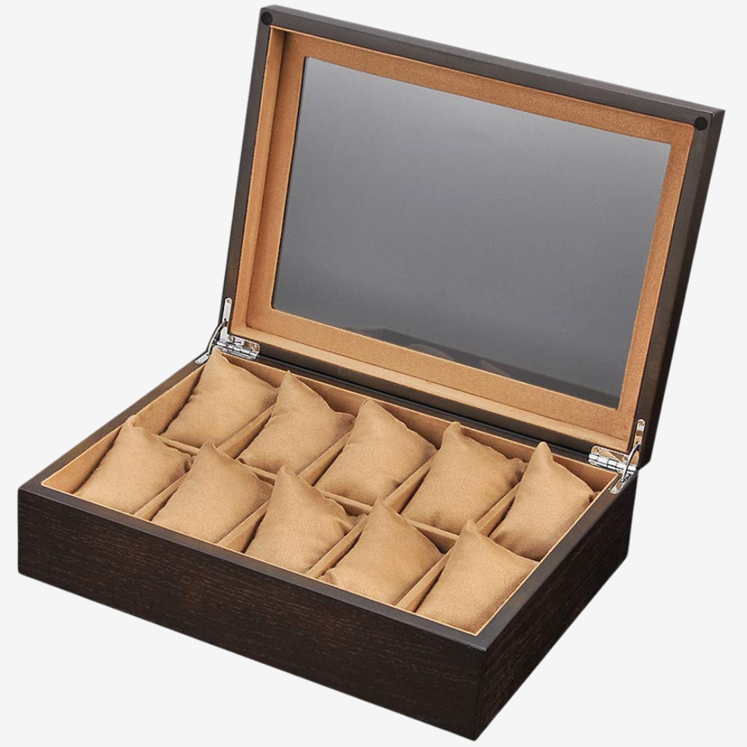 Watch Box - Lorenzo Classic 10 Slots - Watch Box