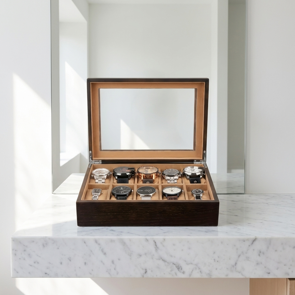 Watch Box – Lorenzo Classic 10 Slots - Watch Box