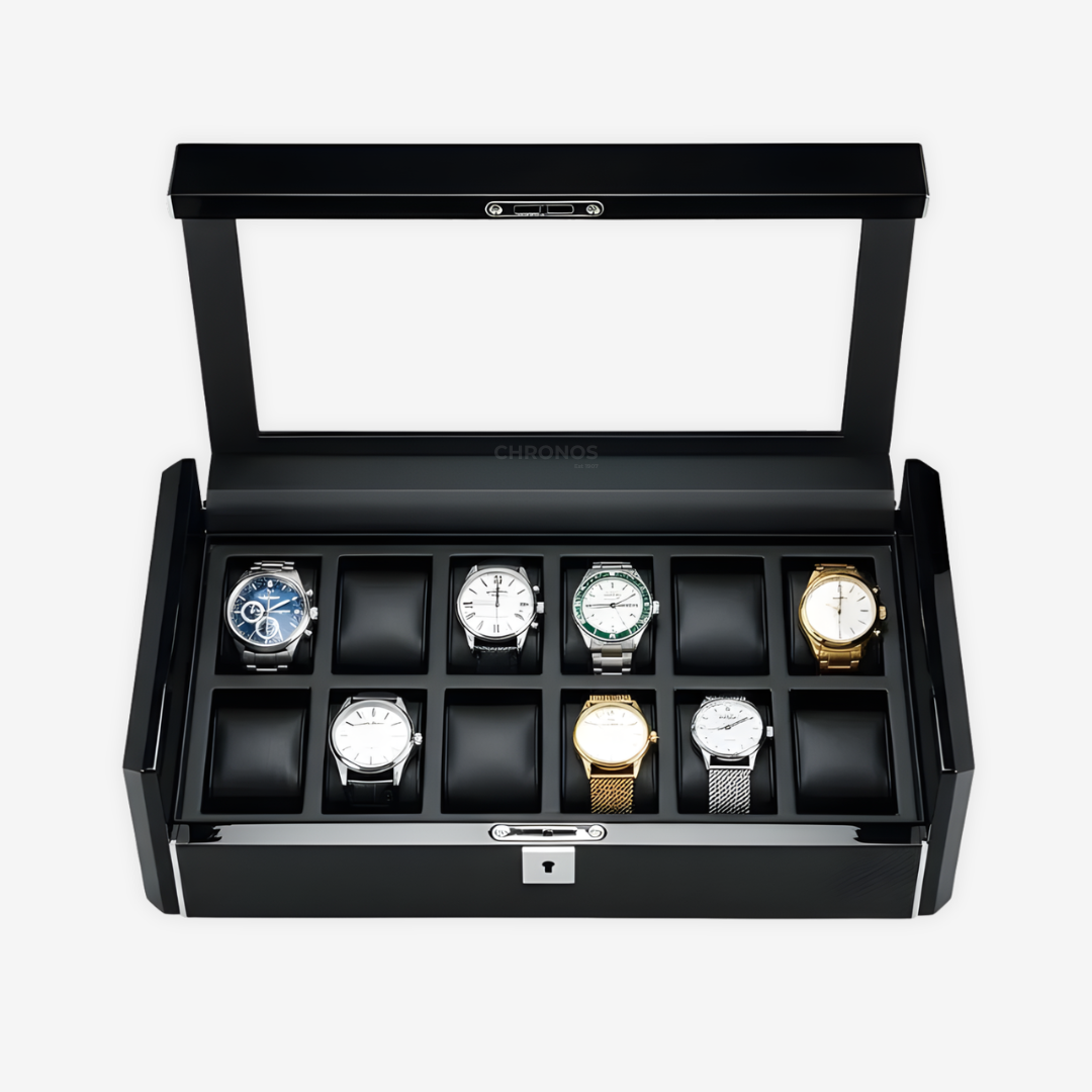 Watch Box – Luxury Piano 12 Slots - Watch Box