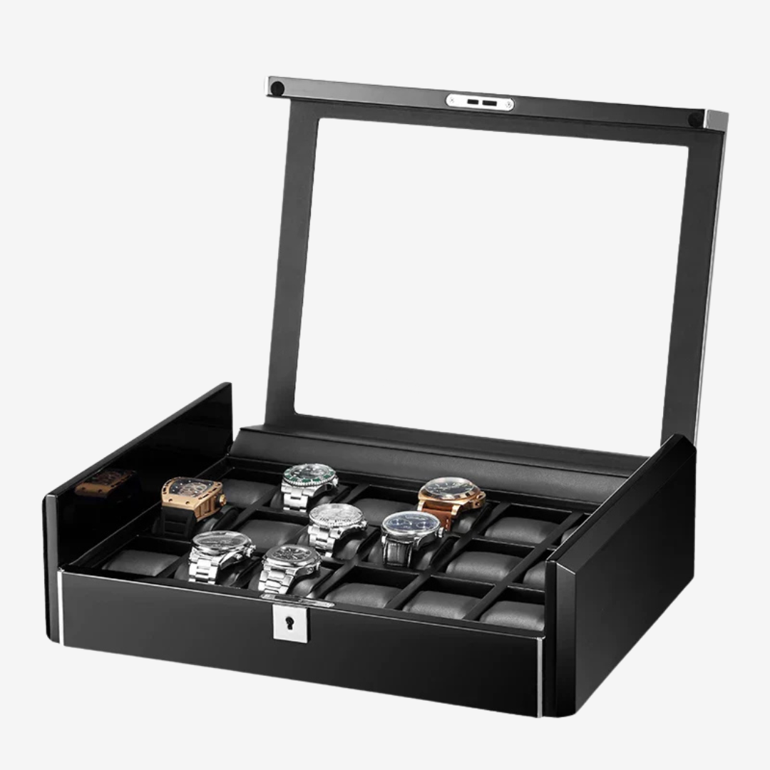 Boîte à montres - Luxe 18 emplacements - boite à montre