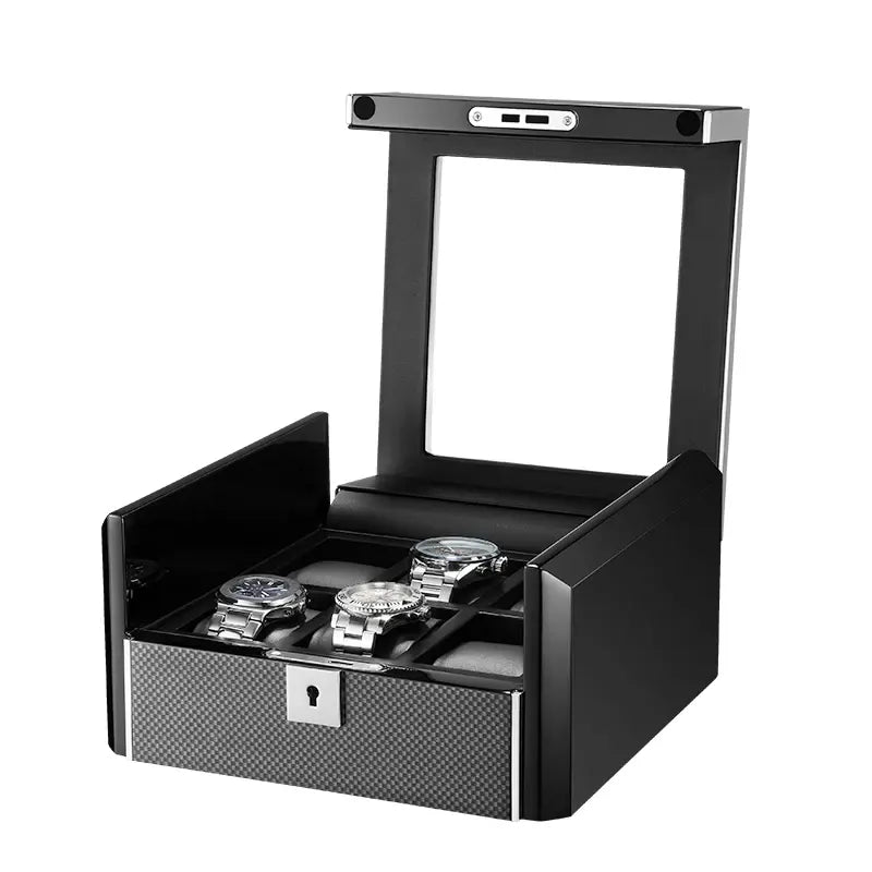 Watch Box – Luxury Piano 6 Slots - Carbon - Watch Box