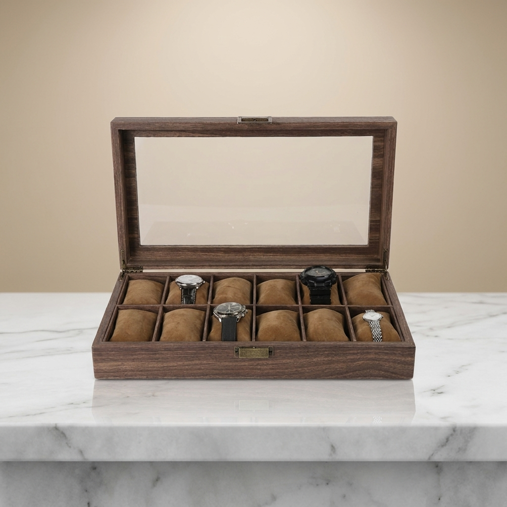 Watch Box – Majestic Oak Edition - Watch Box