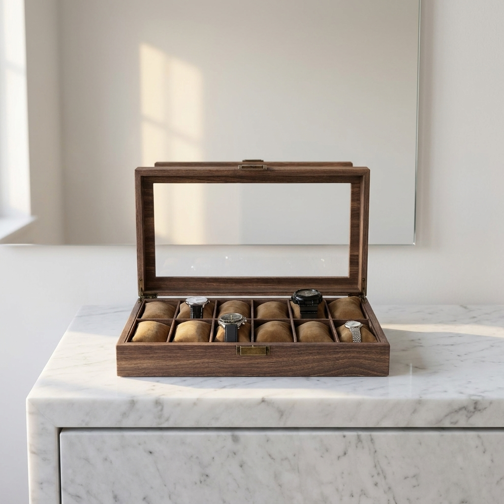 Watch Box – Majestic Oak Edition - Watch Box