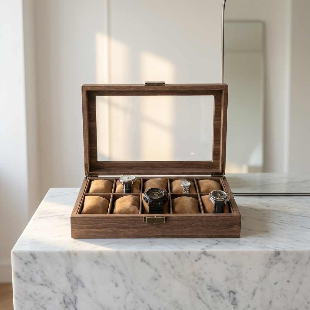 Watch Box – Majestic Oak Edition - Watch Box
